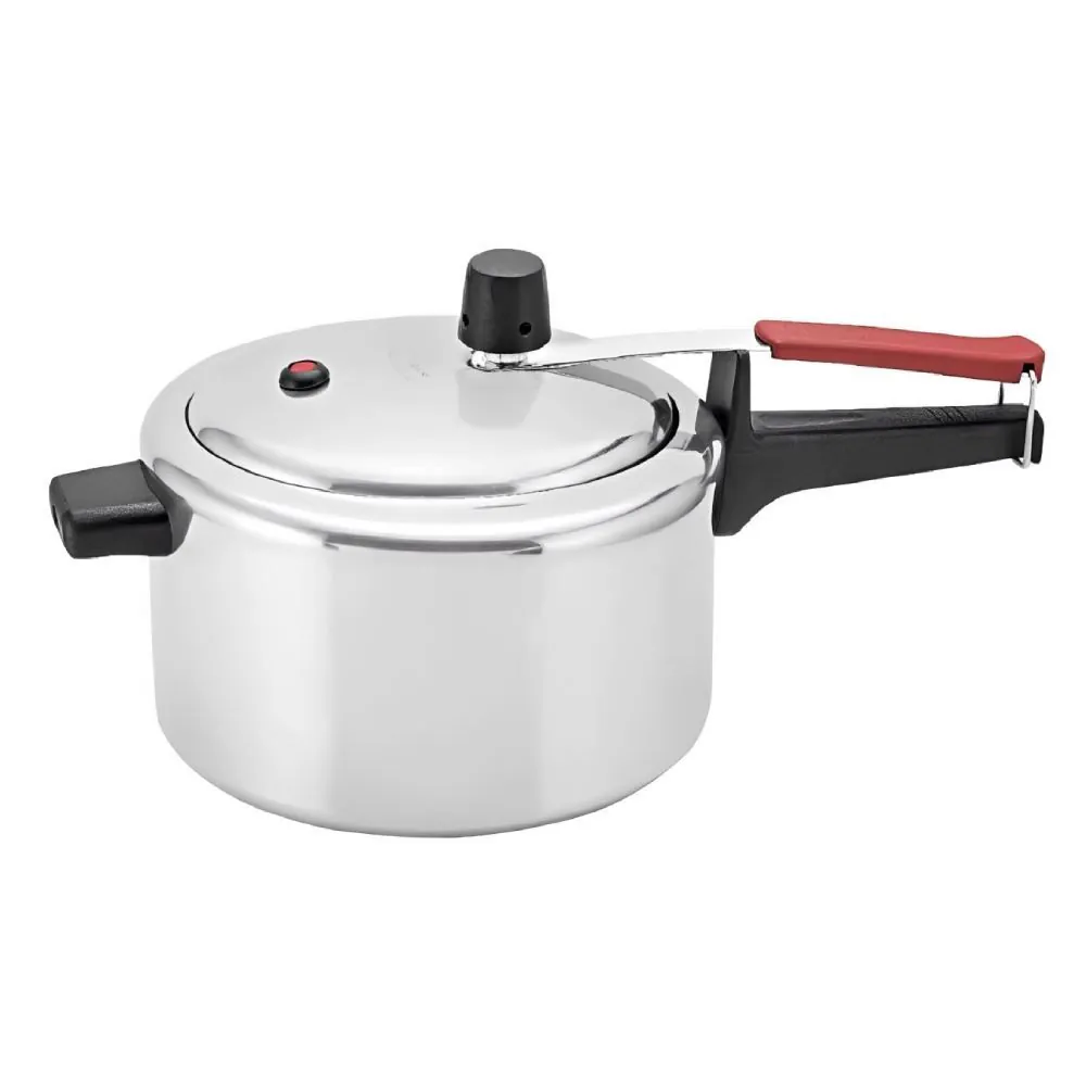 Panela de Pressão Classic Panelux Polida 3 Litros - Haste Vermelha