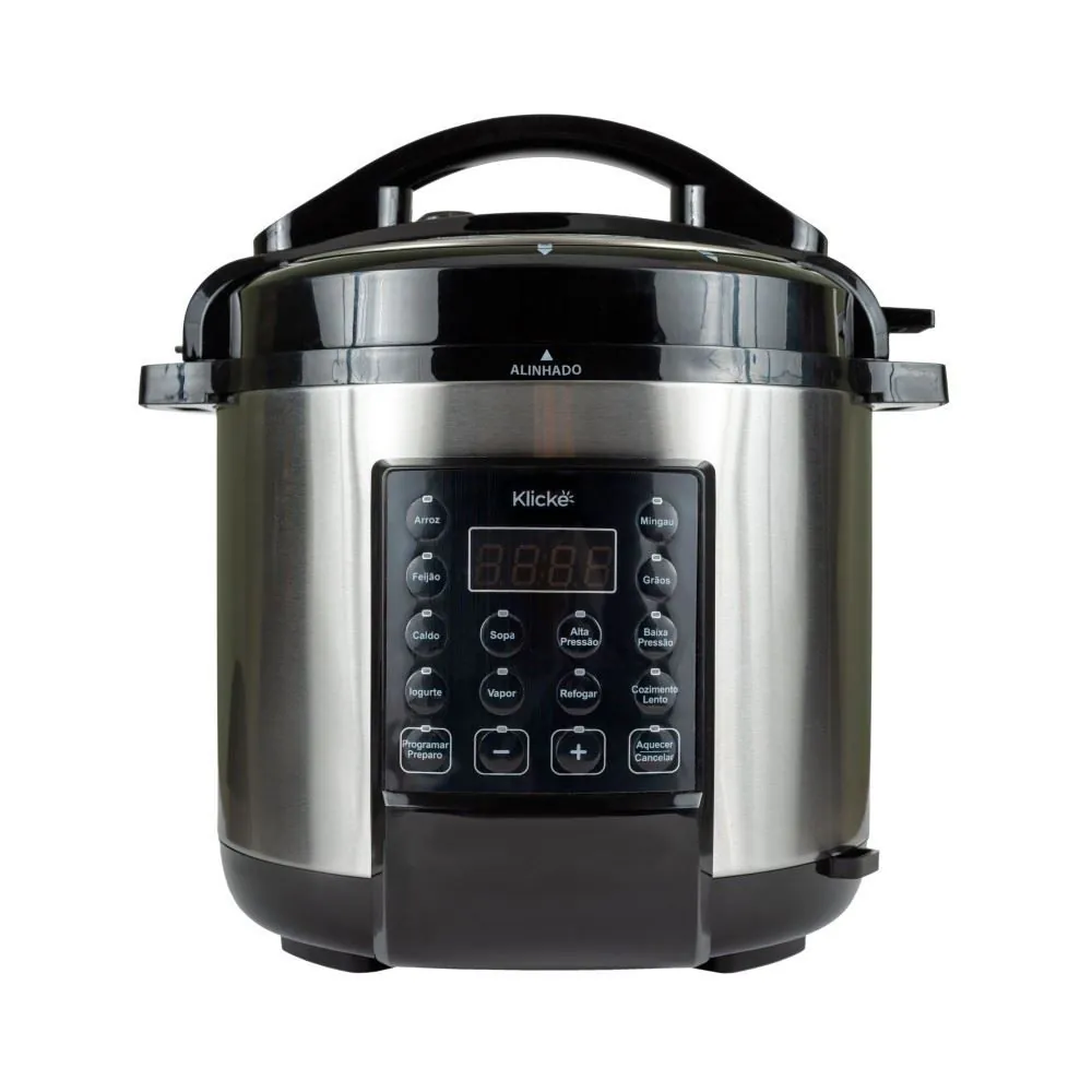 Panela de Pressão Elétrica Klicke 6 Litros 1000W