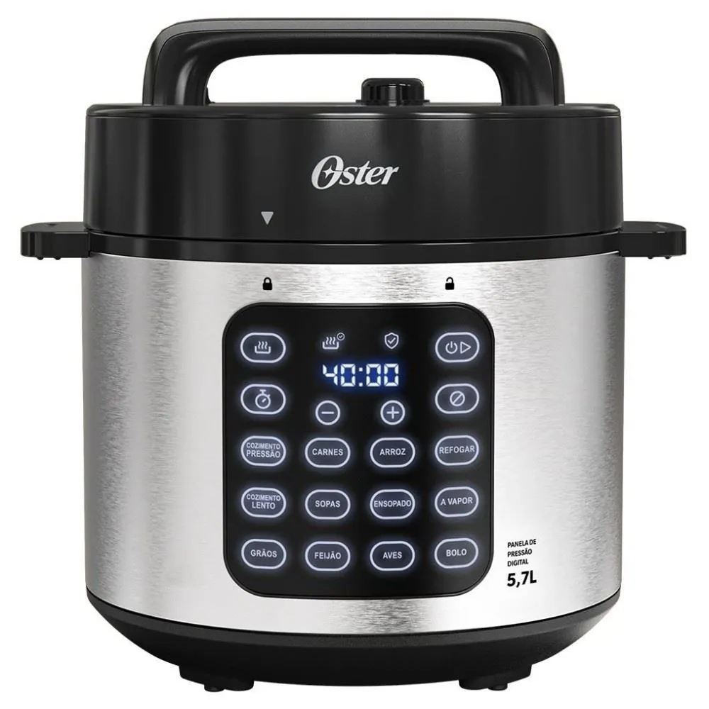 Panela de Pressão Elétrica Oster 5,7 Litros Digital OPAN930