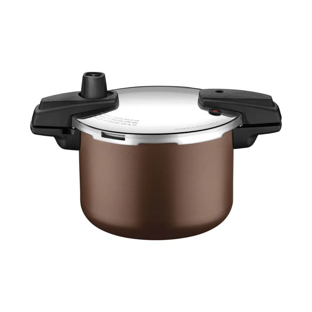 Panela de Pressão Tramontina Arizona Antiaderente Starflon Max 4,5L - Mocaccino