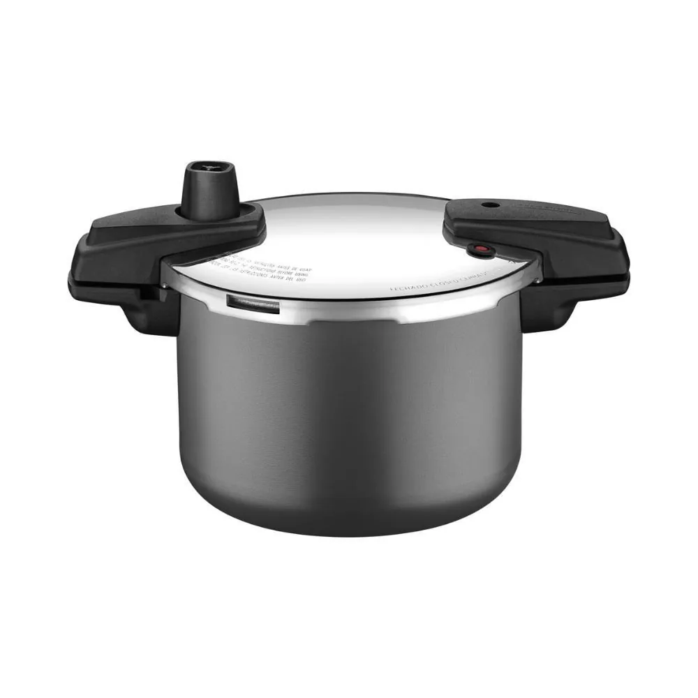 Panela de Pressão Tramontina Arizona Antiaderente Starflon Max 4,5L - Titânio