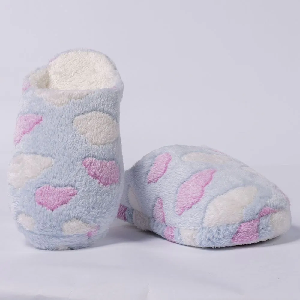 Pantufa Feminina Fechada Magic Sky Camila Moretti Cinza