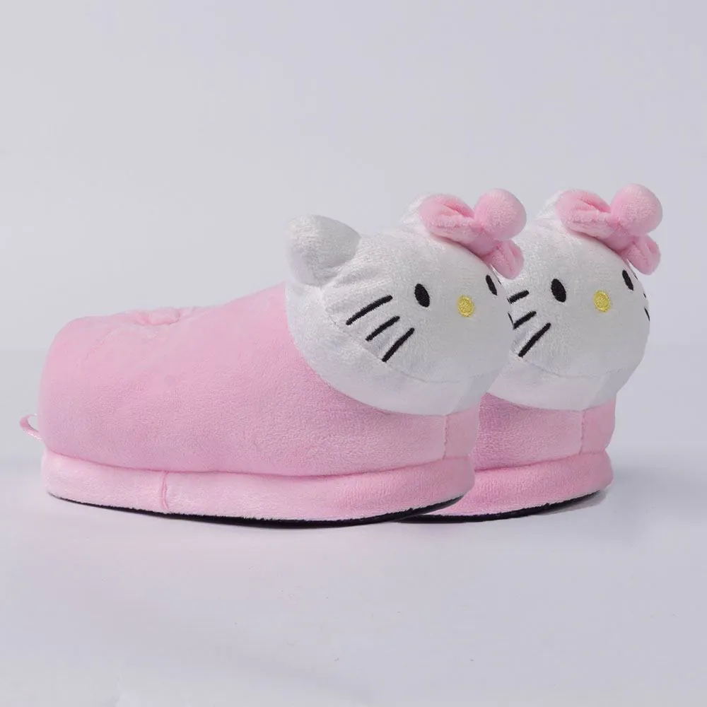 Pantufa Infantil Hello Kitty 3D Sanrio Rosa