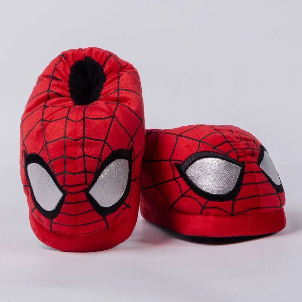 Pantufa Infantil Homem Aranha Marvel Vermelho