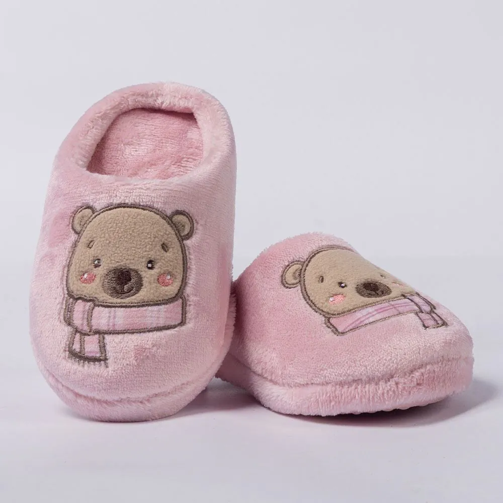 Pantufa Infantil Rainy Teddy Marmelada Rosa