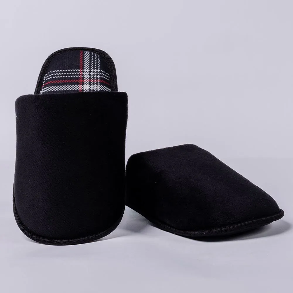 Pantufa Masculina Fechada Marc Alain Xadrez