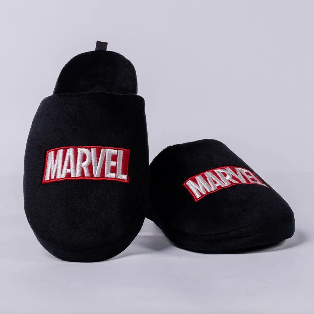 Pantufa Masculina Marvel Preto