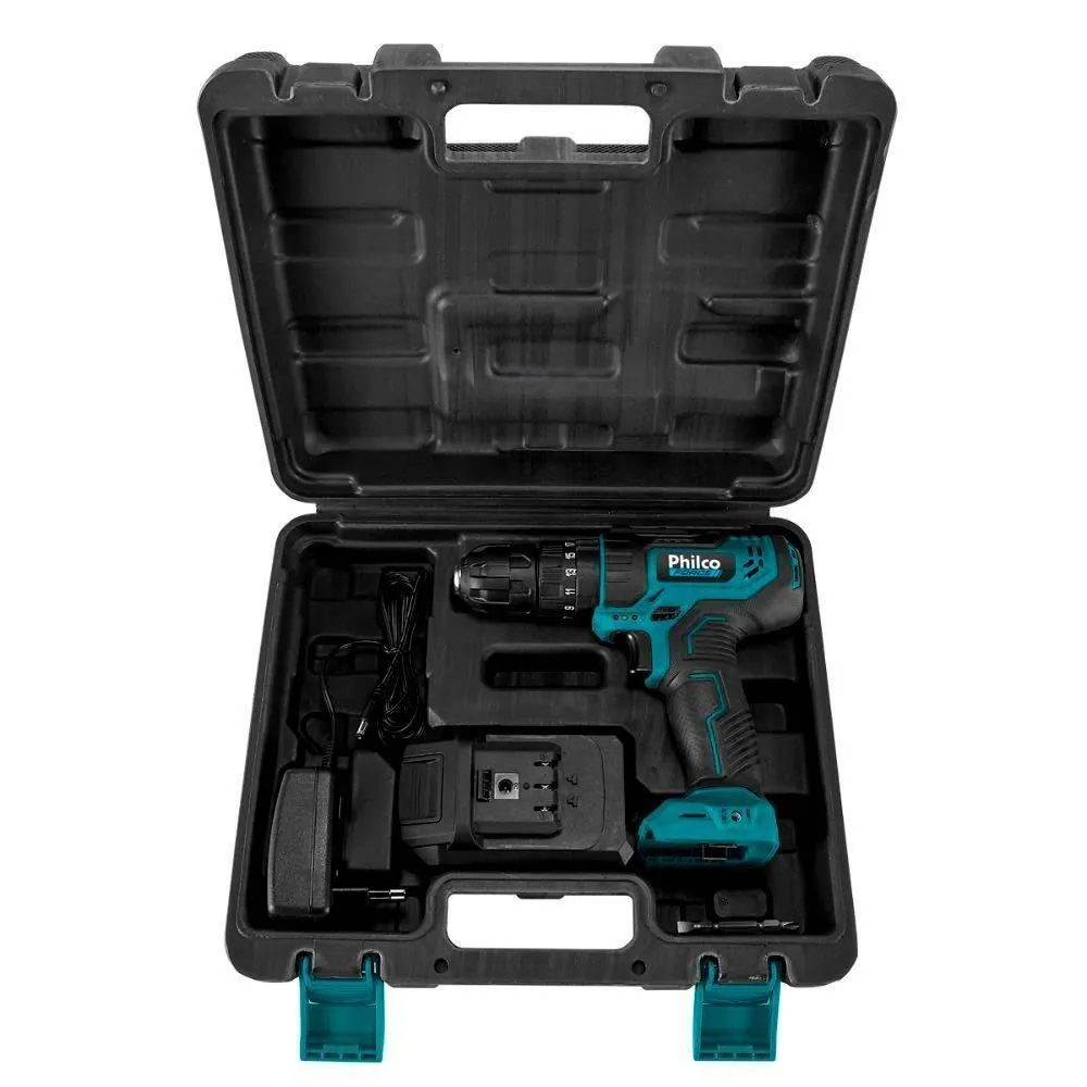 Parafusadeira e Furadeira Impacto Philco 21V Ppf21m - Bivolt