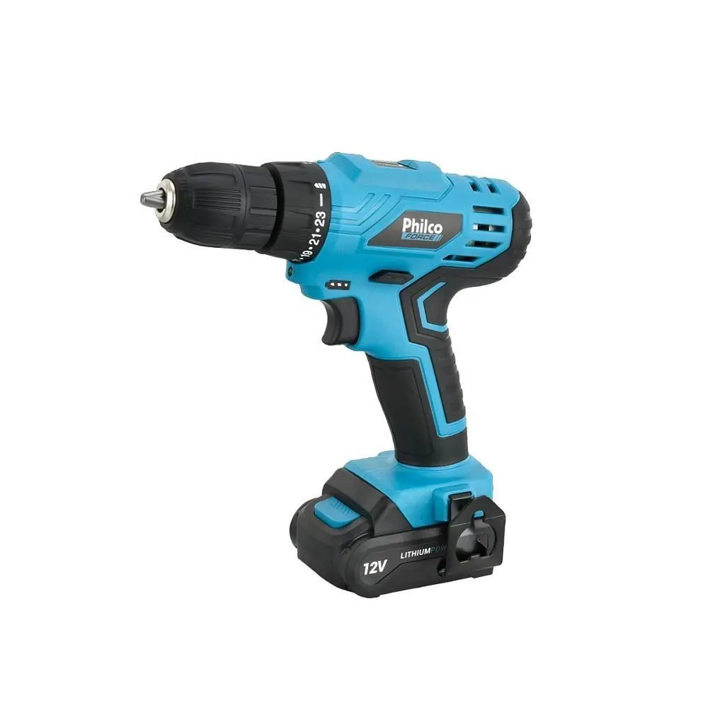 Parafusadeira Philco Force Bivolt 2 em 1 800Rpm Ppf12 - Bivolt