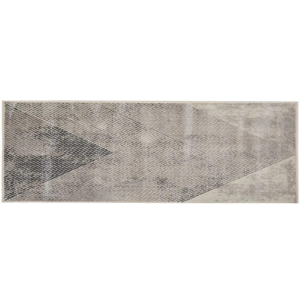 Tapete Passadeira 68Cm X 2,10M Belga - Antracite