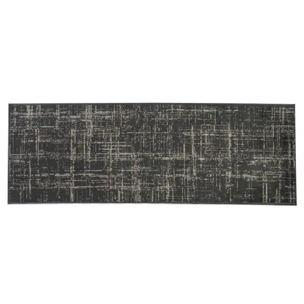 Tapete Passadeira 68Cm X 2,10M Belga - Linho Chumbo