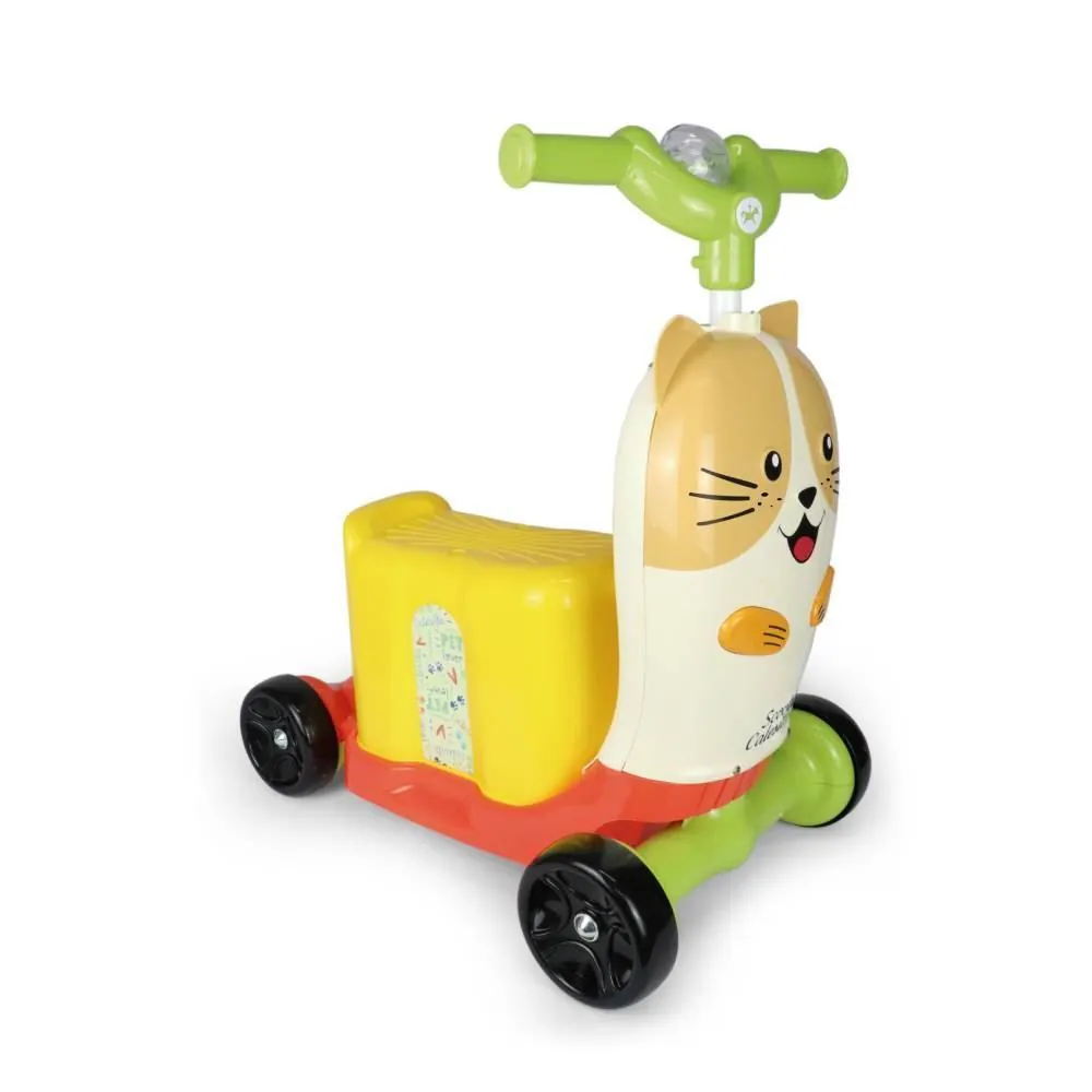 Patinete 3 em 1 Scooty Cat Calesita - 1072