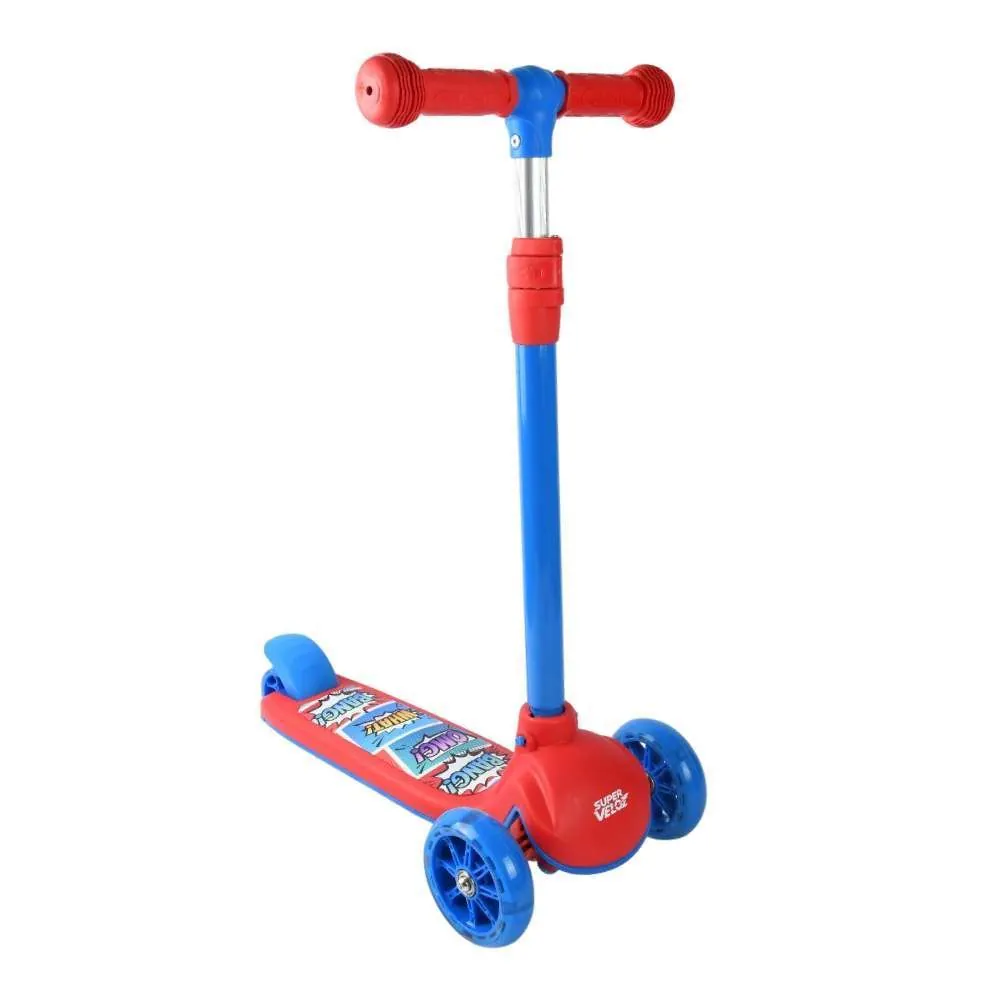 Patinete 3 Rodas com Som e Led Toys - HBR0901
