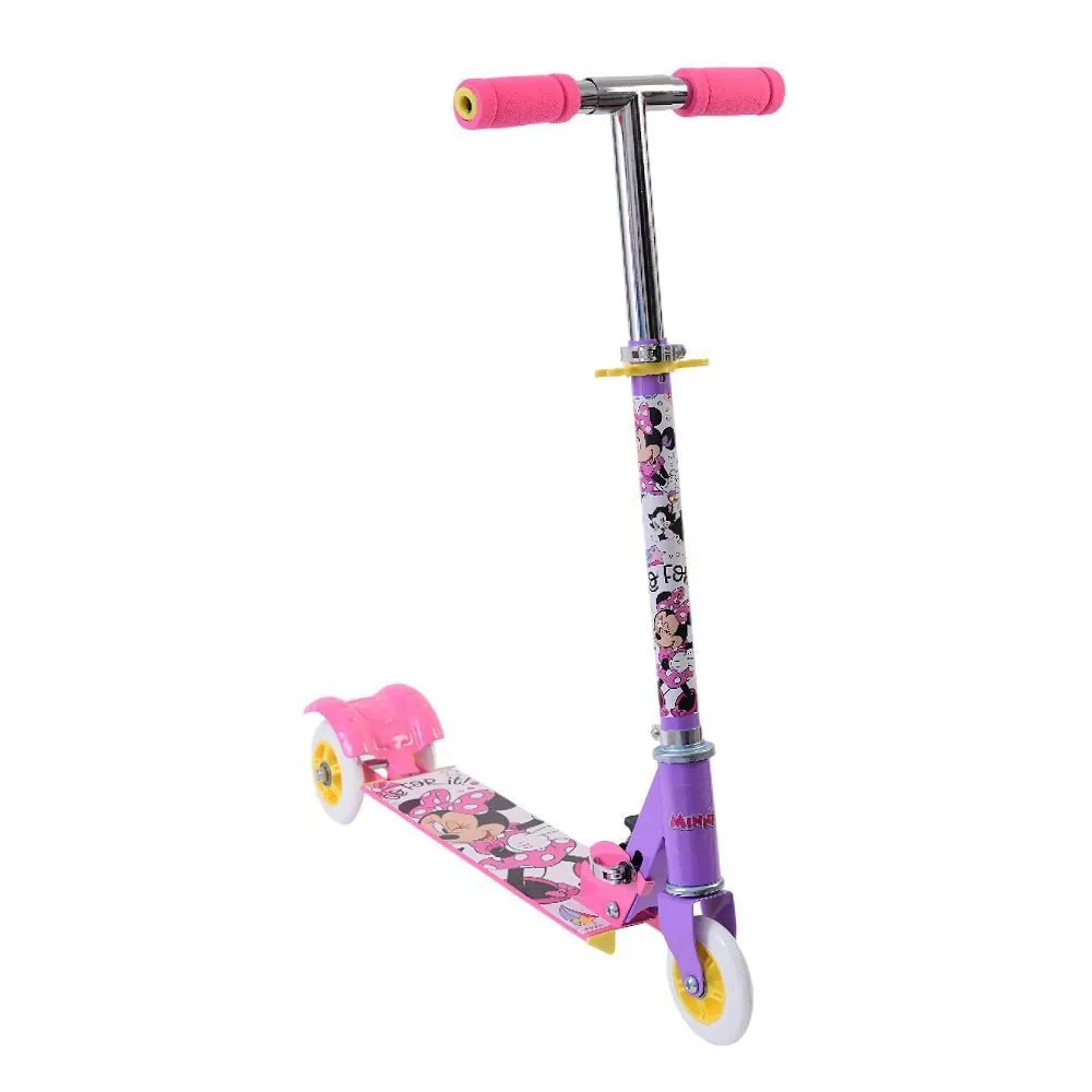 Patinete Infantil 3 Rodas Minnie Toys - HBR0592