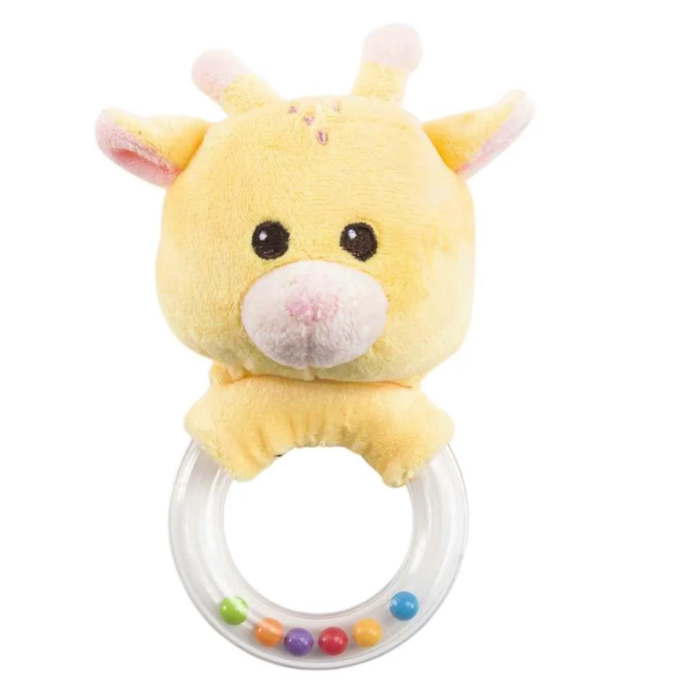 Pelúcia com Chocalho Baby - Girafa