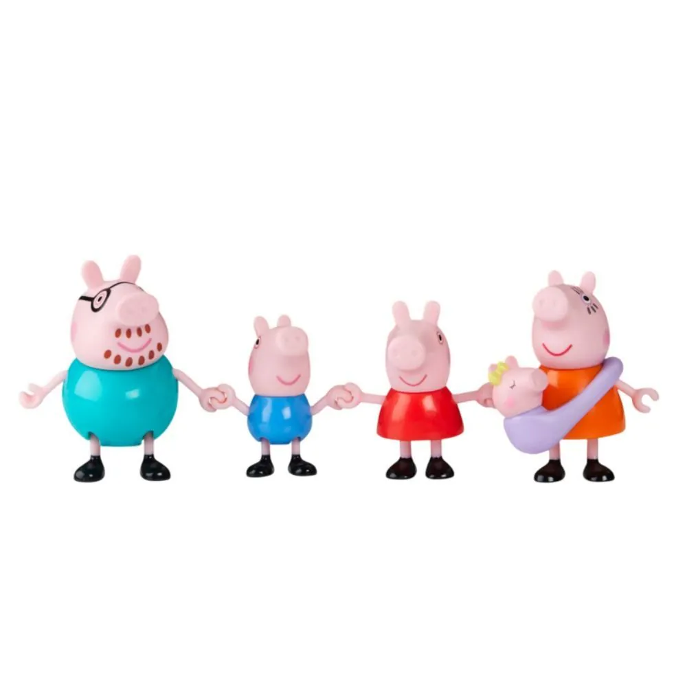 Bonecos Peppa Pig com a Família Hasbro - G0506