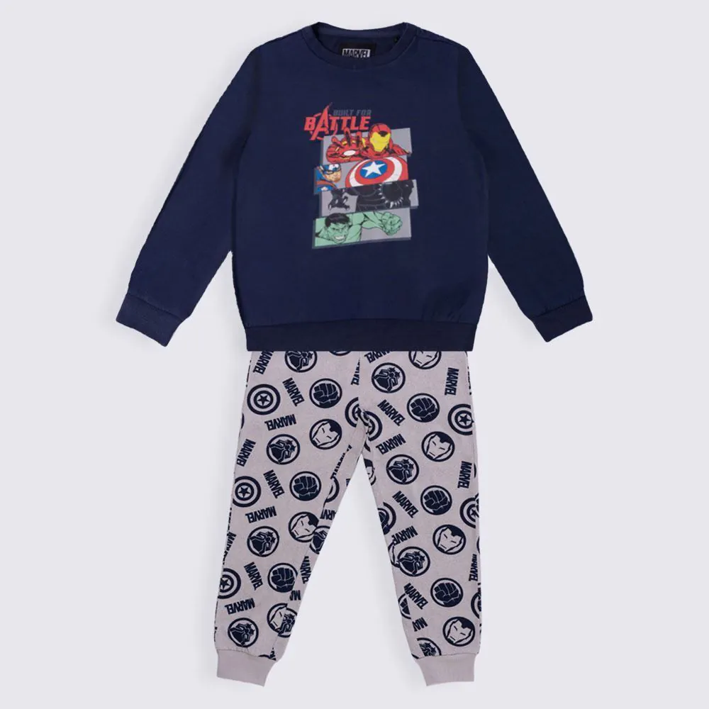 Pijama Juvenil Menino 12 a 16 Anos Peletizado Marvel Avengers