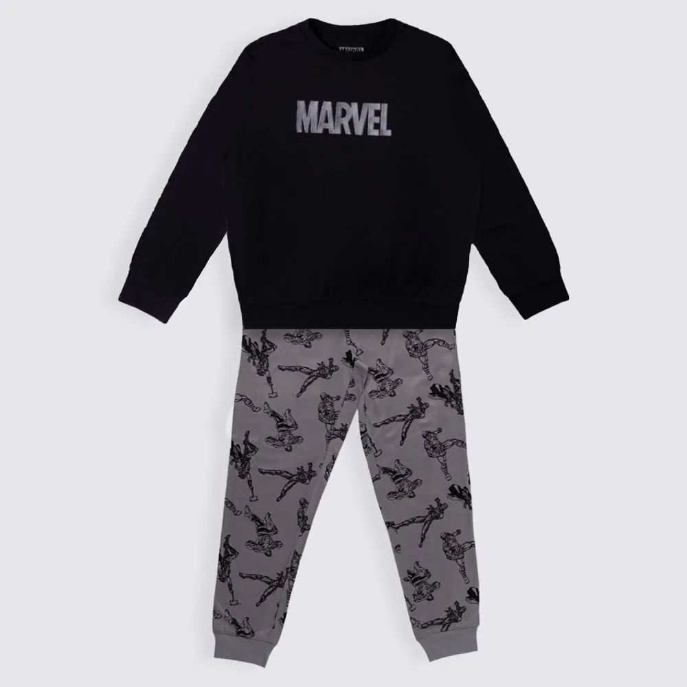 Pijama Juvenil Menino 12 a 16 Anos Peletizado Marvel