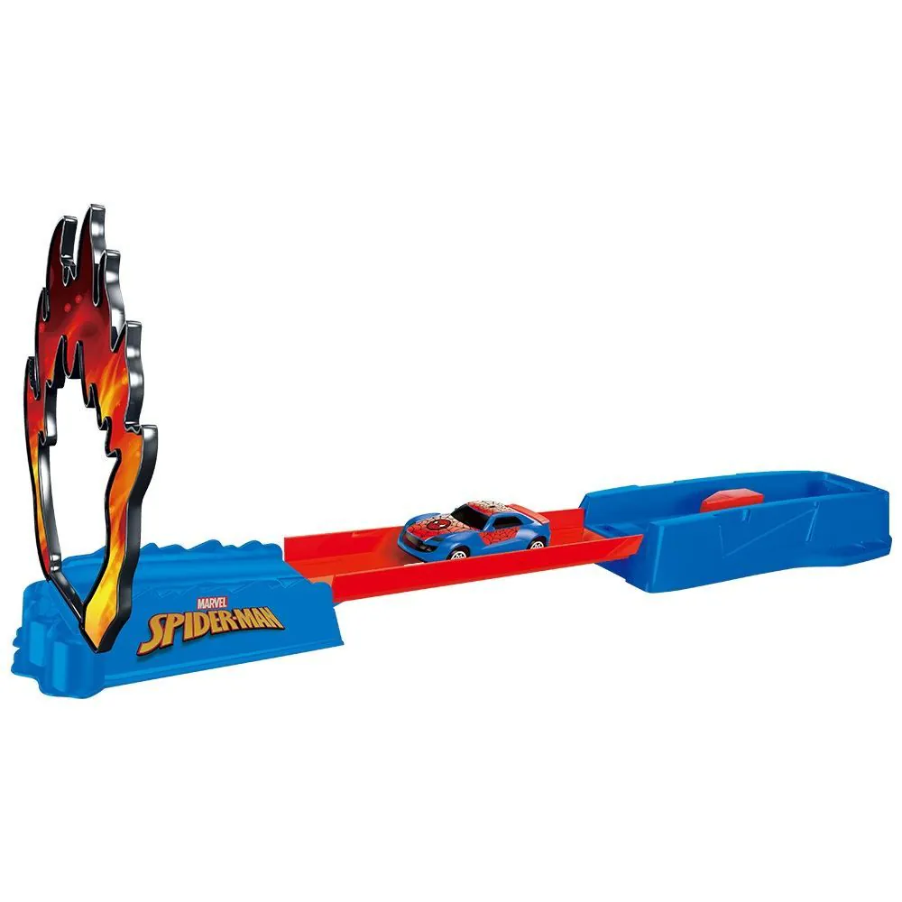 Pista de Carrinhos Salto em Chamas Homem-Aranha Candide - 58108