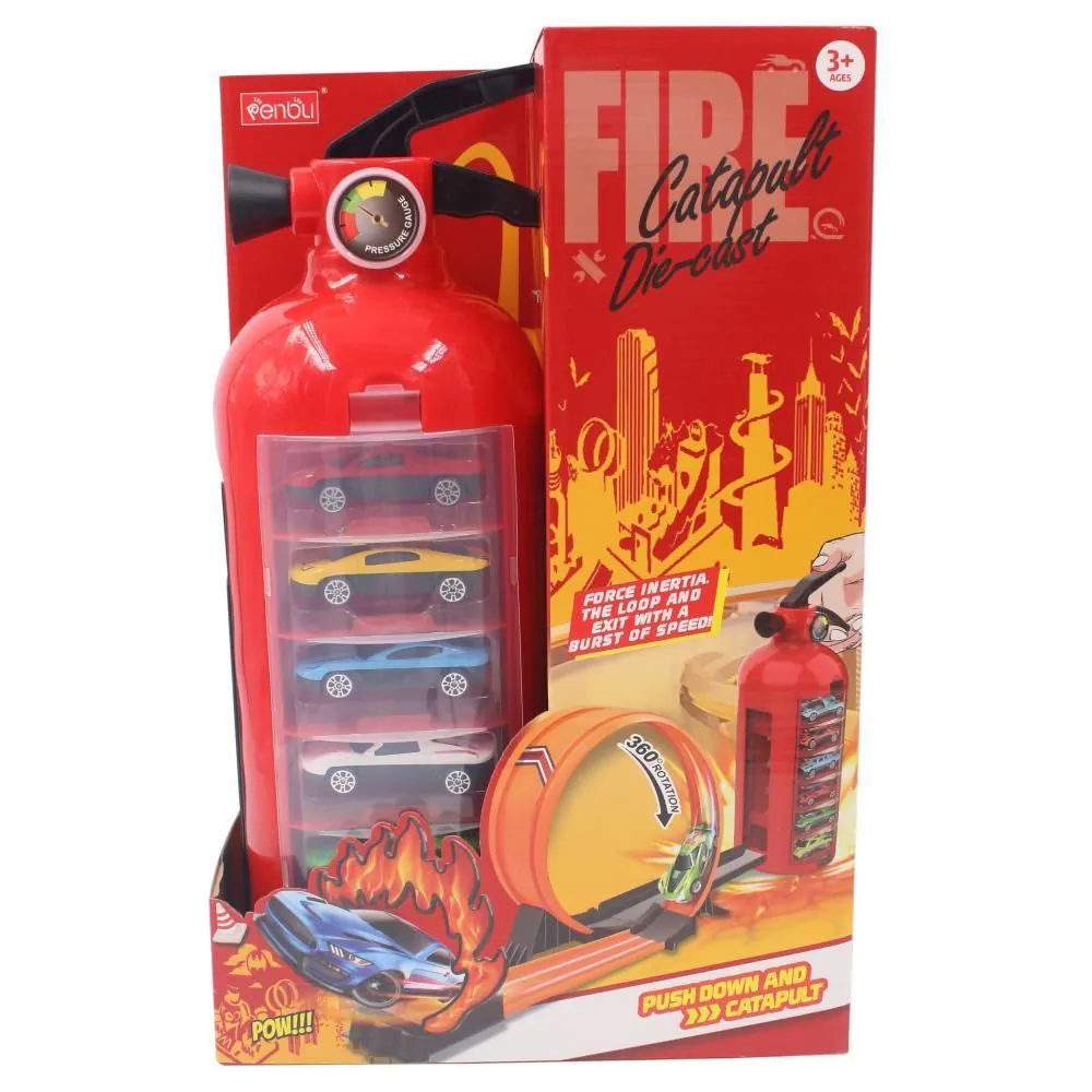 Pista Extintor com Carrinho Toys