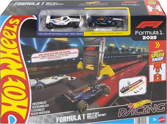 Pista Hot Wheels Fórmula 1 Grid Start Racing Mattel