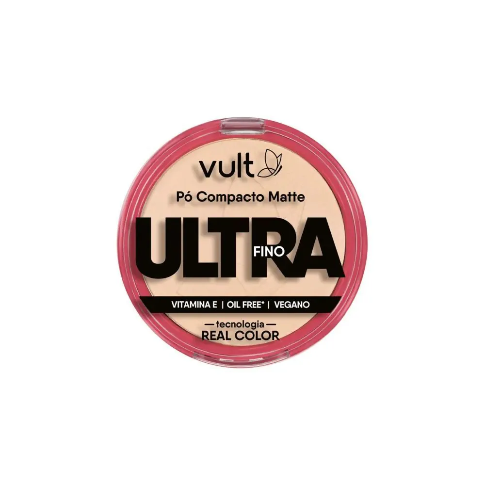 Pó Compacto Matte Ultrafino V420 Vult - 9g