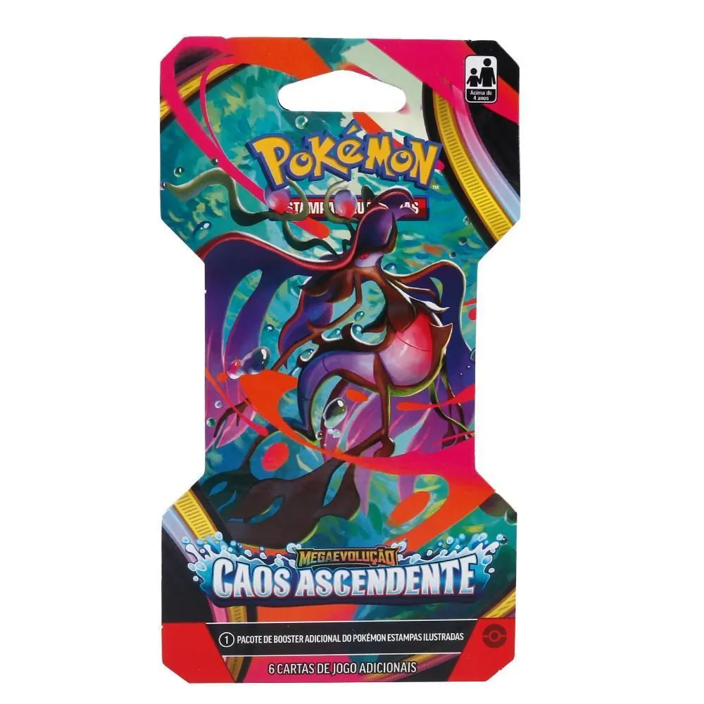 Pokémon Blister Unitário Caos Ascendente Copag - Sortido