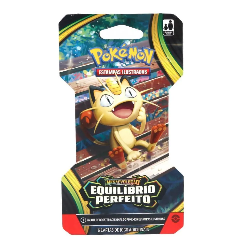 Pokémon Blister Unitário Equilibrio Perfeito Copag - Sortido