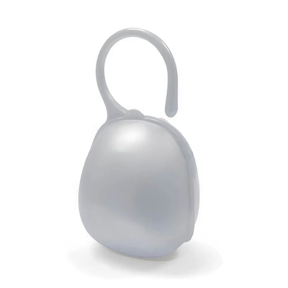 Porta Chupeta Fofura Baby - Cinza