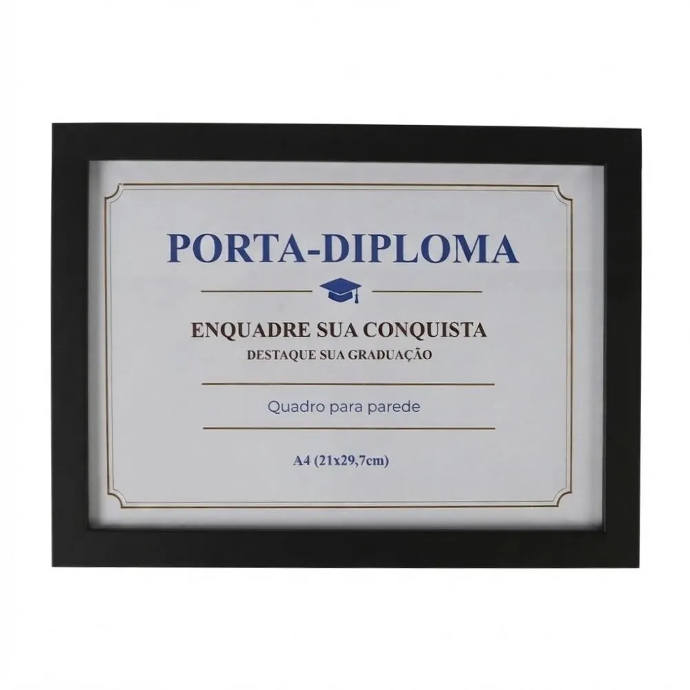 Porta-Diploma 21 X 29,7Cm Bw Quadros - Sortido