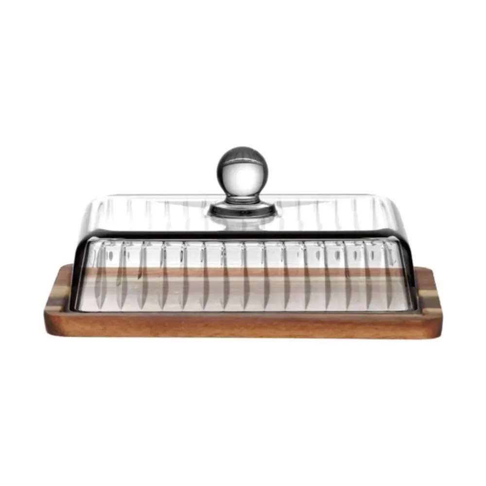 Porta Frios com Tampa em Cristal 19,5Cm Hauskraft - Montecarlo