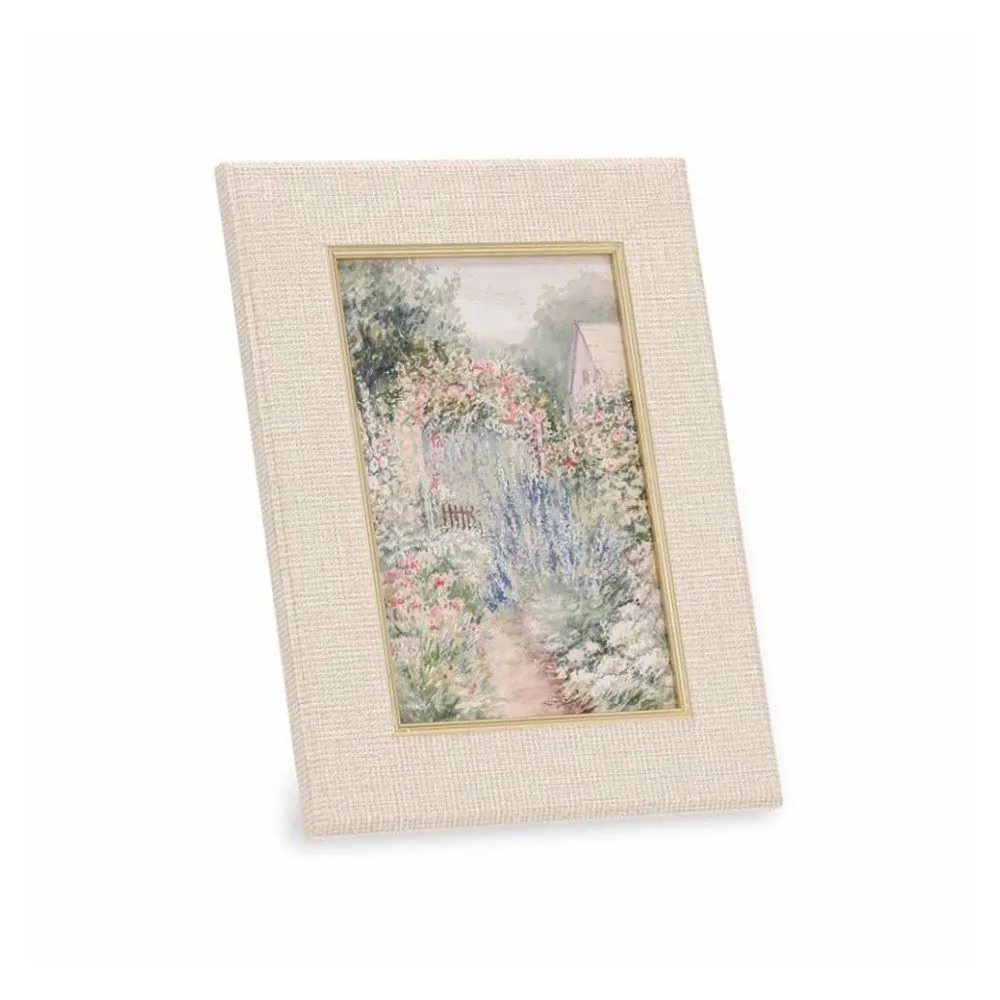 Porta Retrato Off White 10X15 Cm - Mart