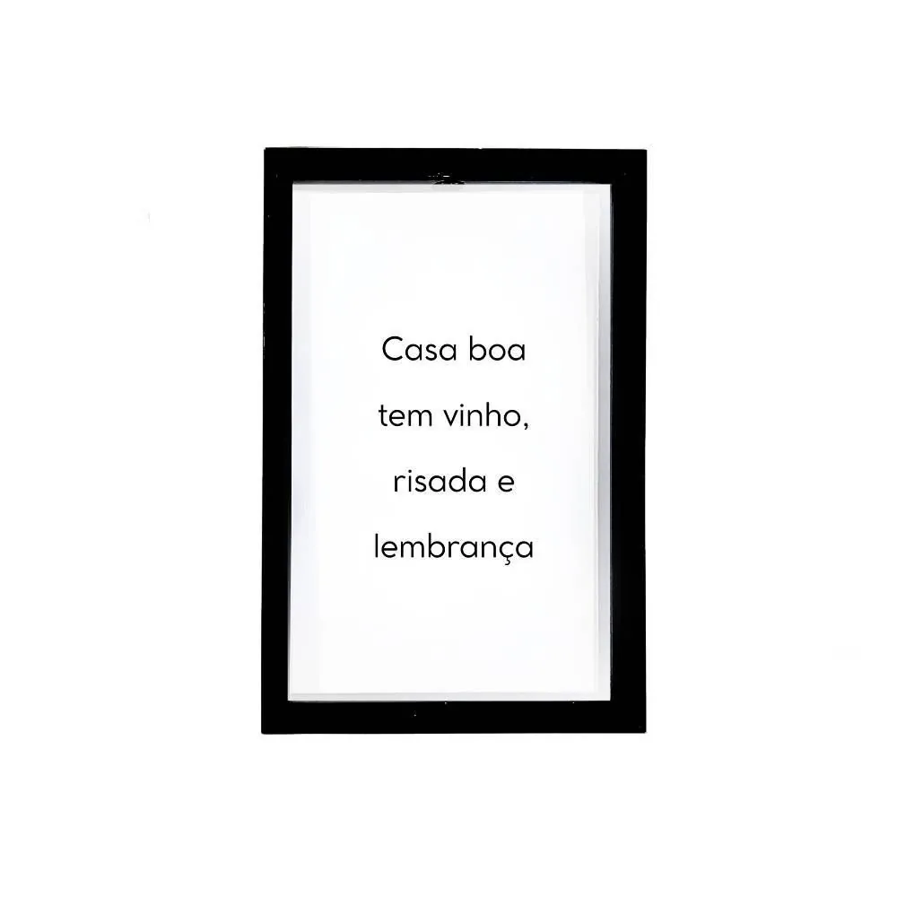 Porta Rolhas Bw Quadros 42Cm - Sortido