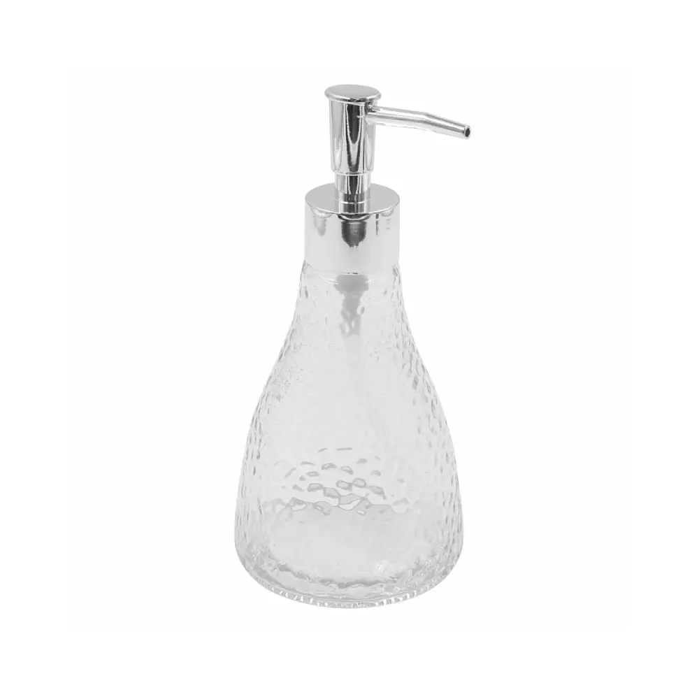 Porta Sabonete Líquido com Relevo 335Ml - Transparente
