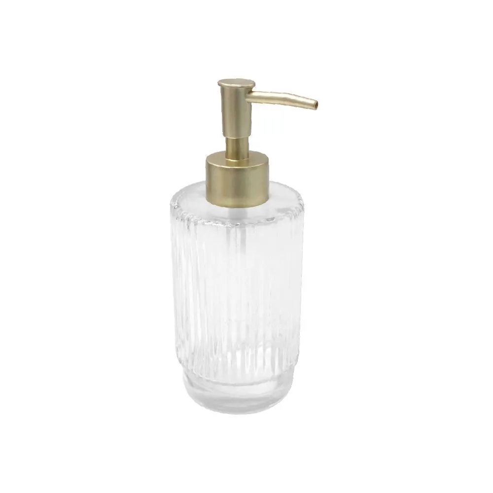 Porta Sabonete Líquido de Vidro 280 ml - Transparente