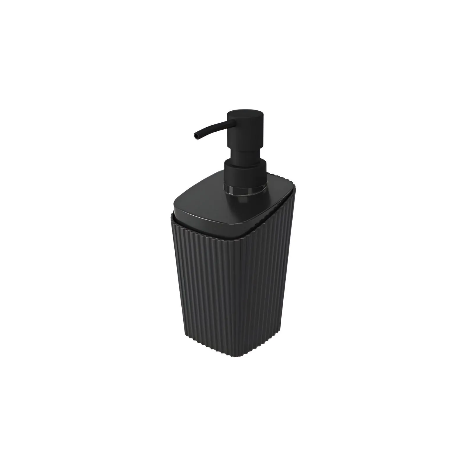 Porta Sabonete Líquido New Square Coza 350 Ml - Preto