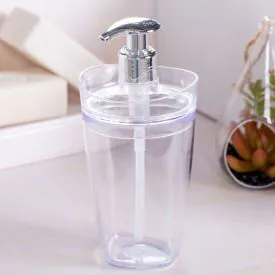 Porta Sabonete Líquido Tule News Martiplast - Branco