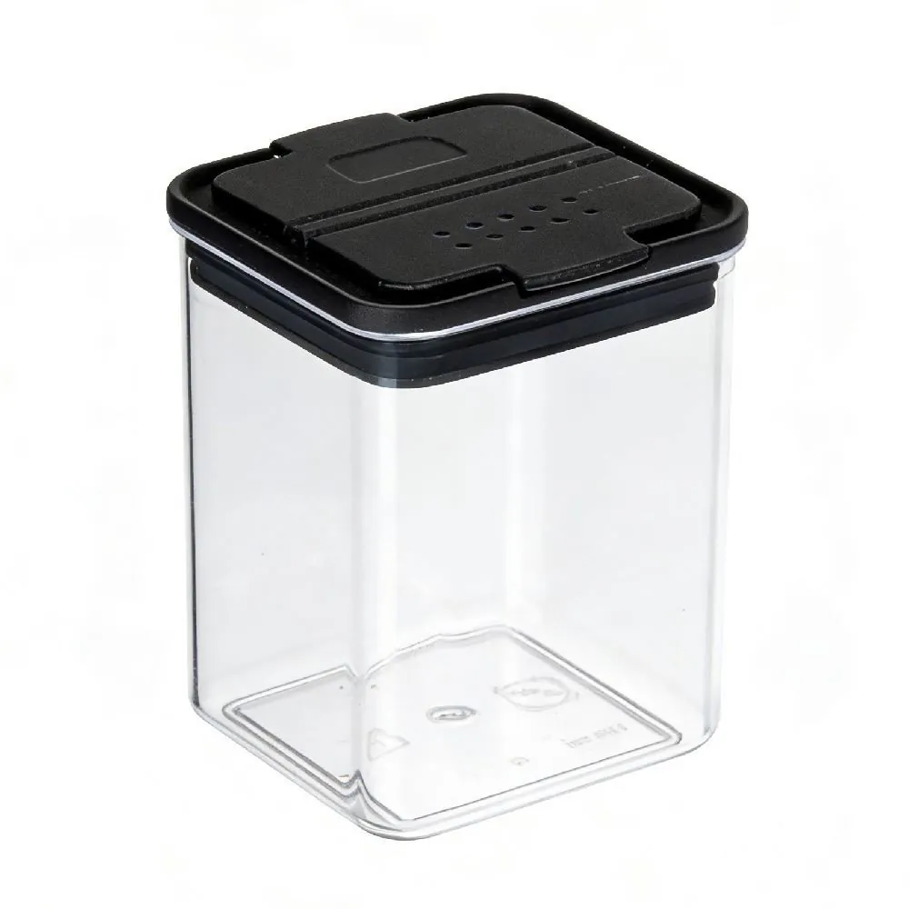 Porta Condimentos Quadrado Black 186Ml Arthi