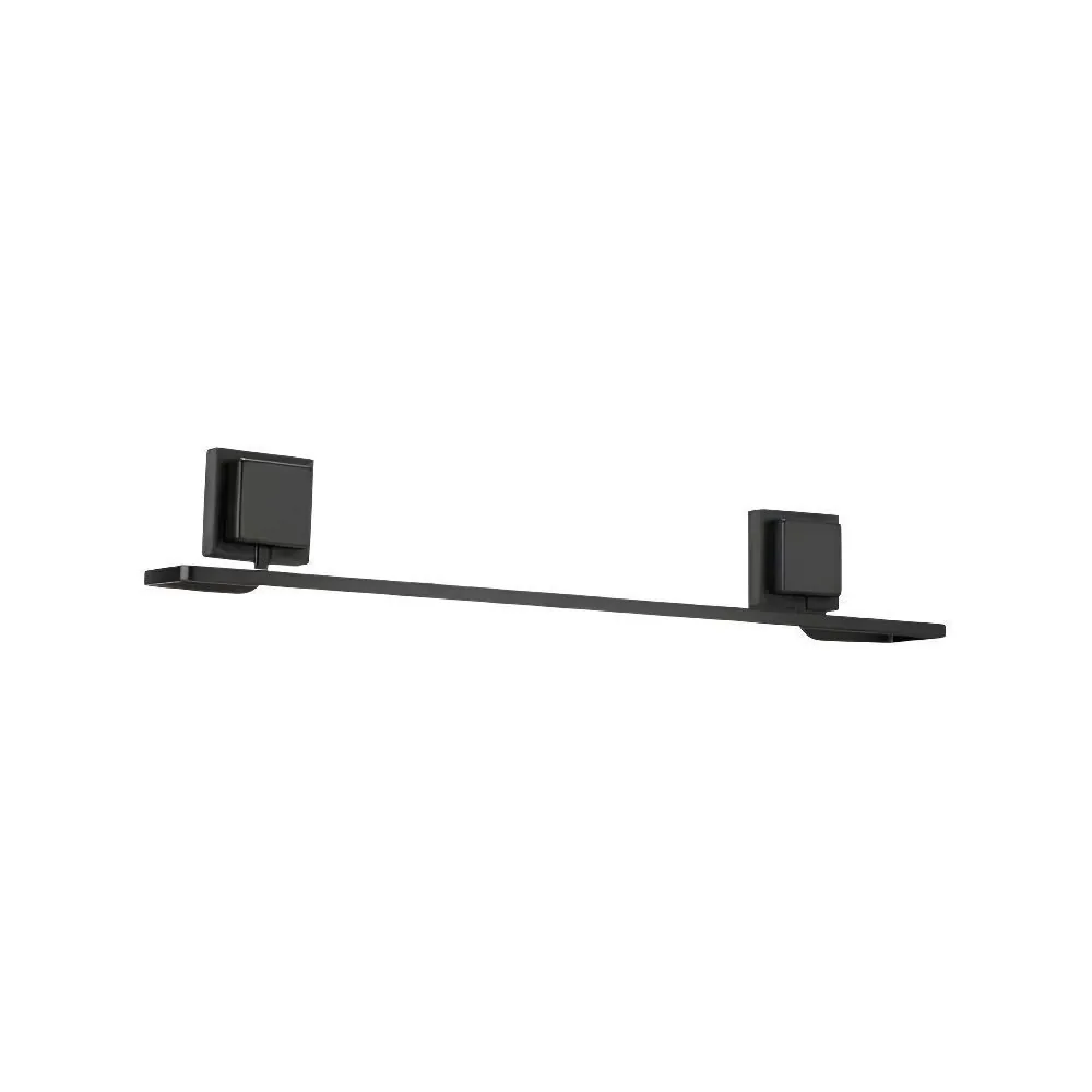 Porta Toalha de Banho Piatina Black Arthi - Preto