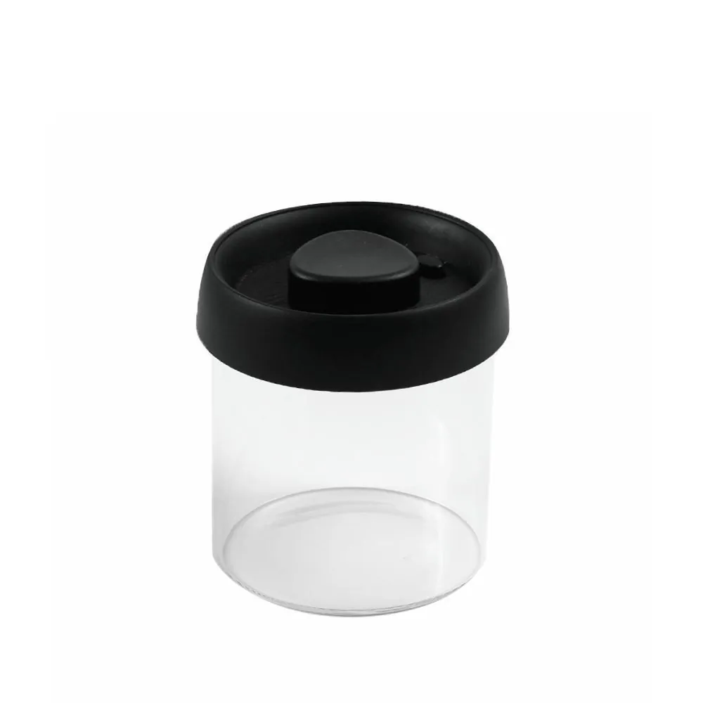 Pote Hermético com Tampa a Vácuo 500Ml - Preto