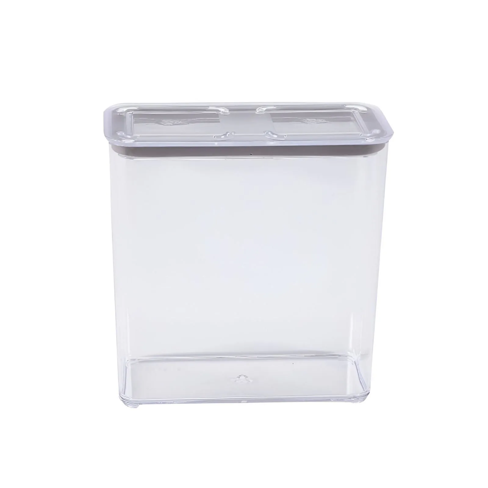 Pote Hermético Retangular Modo Coza 2,7 Litros - Transparente