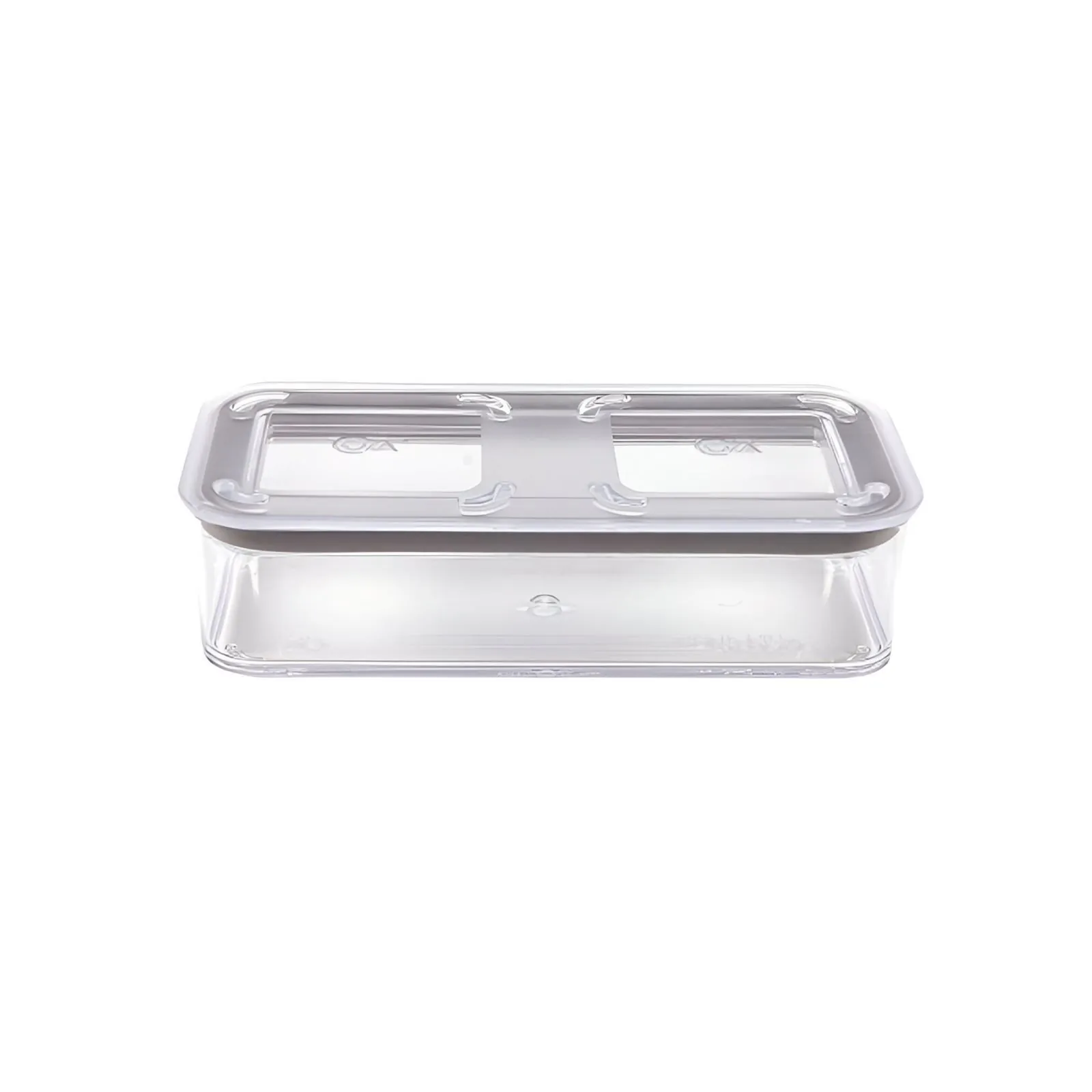 Pote Hermético Retangular Modo Coza 530Ml - Transparente