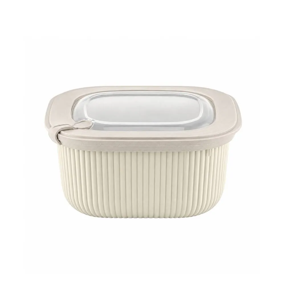 Pote Quadrado Camerata 1,8 Litro - Bege