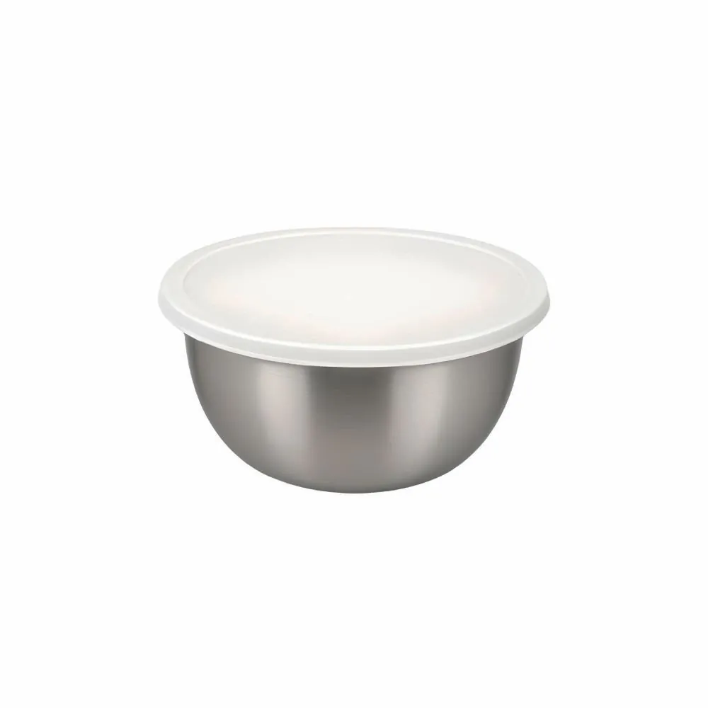Pote Redondo com Tampa 1 Litro - Aço Inox