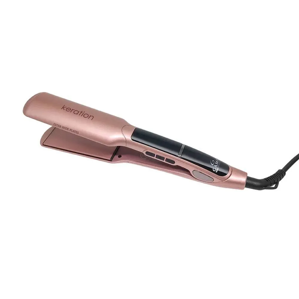 Prancha para Cabelos Gama Italy X-Wide Keration Pro - Bivolt