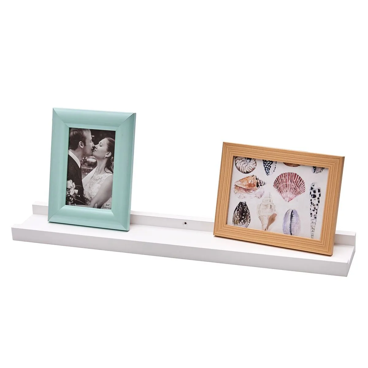Prateleira para Quadros 60Cm Madeira Mdp Ferbatke - Branco