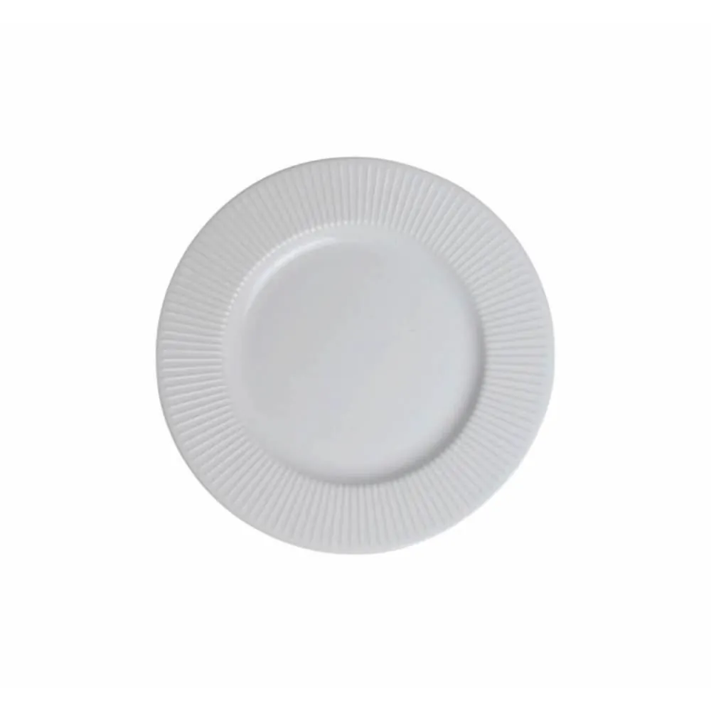 Prato de Sobremesa Atalaia Branco 20 Cm Noah - Branco