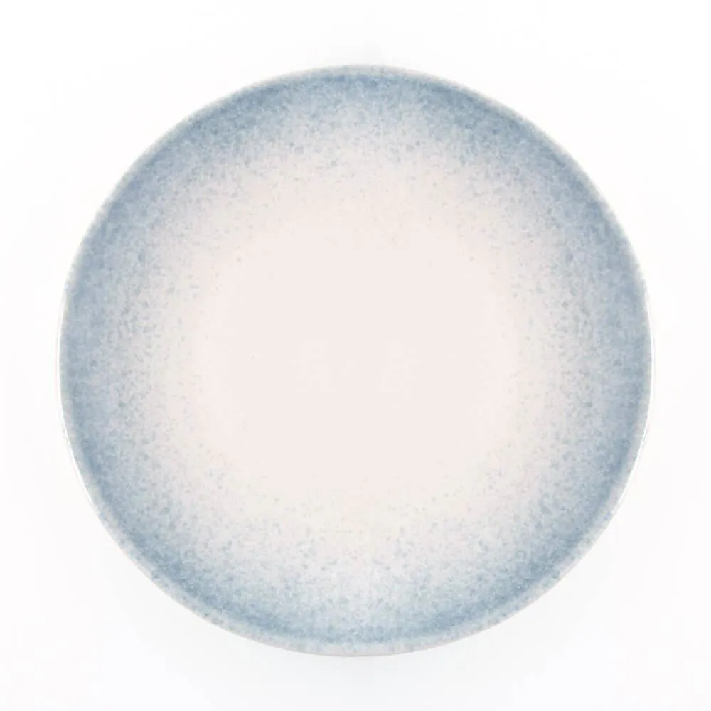 Prato de Sobremesa Ivy Azul 21Cm - Cerâmica