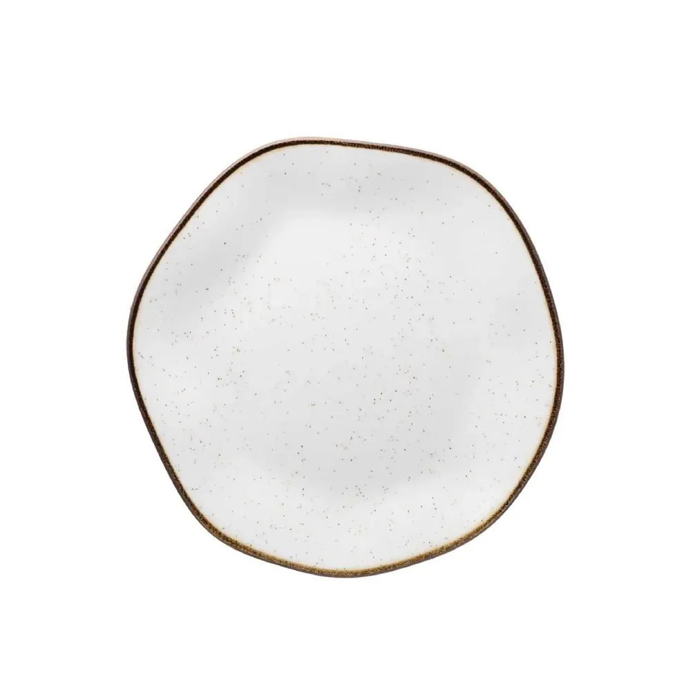 Prato de Sobremesa Ryo Maresia Oxford 21,5Cm - Porcelana
