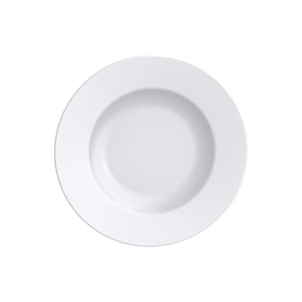 Prato de Sobremesa Tramontina Maria Augusta 21Cm - Porcelana Branca